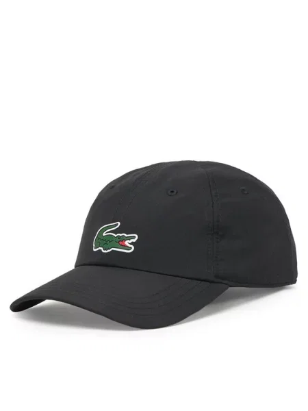 Kšiltovka Lacoste black černá