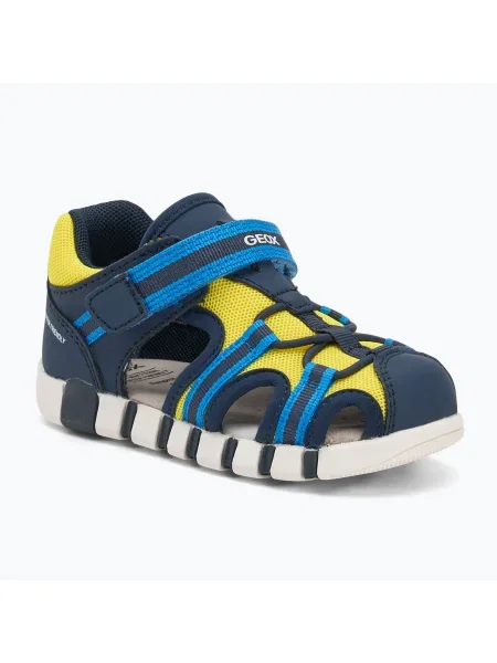 Geox Iupidoo gyermek szandál navy/fluo yellow. Méret: 20 EU sárga