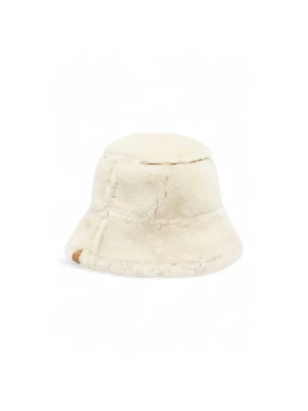 Czapka Emu Australia skórzana brązowa