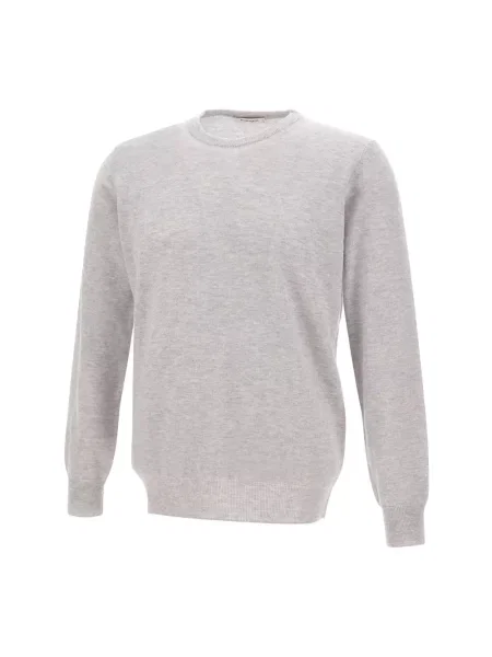 Sweter Kangra wełniany szary