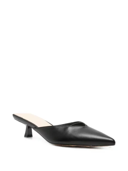 Papuci tip mules Twenty Fourhaitch negru