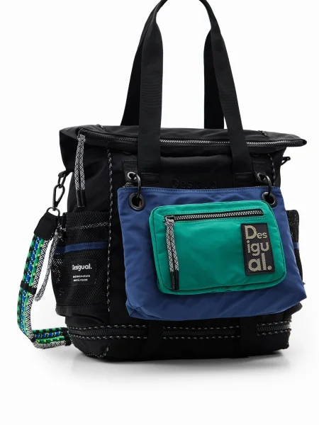 Desigual Rucsac / turcoaz / noapte albastru