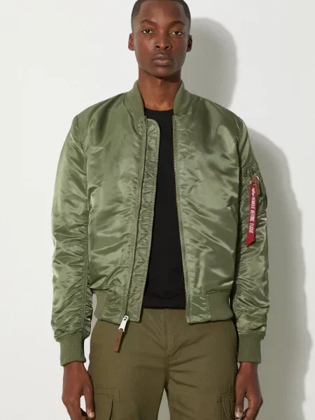 Kurtka bomber Alpha Industries retro zielony