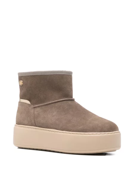 Botine Janet & Janet cu autograf maro