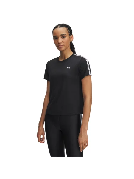 UNDER ARMOUR koszulka treningowa do biegania Tech WM Tape L czarna