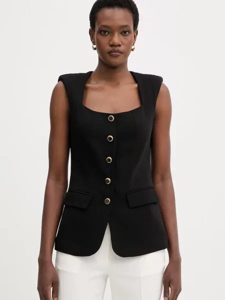 Marciano by Guess kamizelka z wiskozą GRETHA czarna