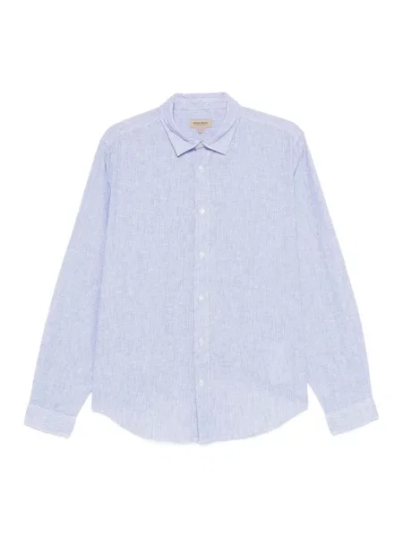 Koszula Woolrich casual niebieska