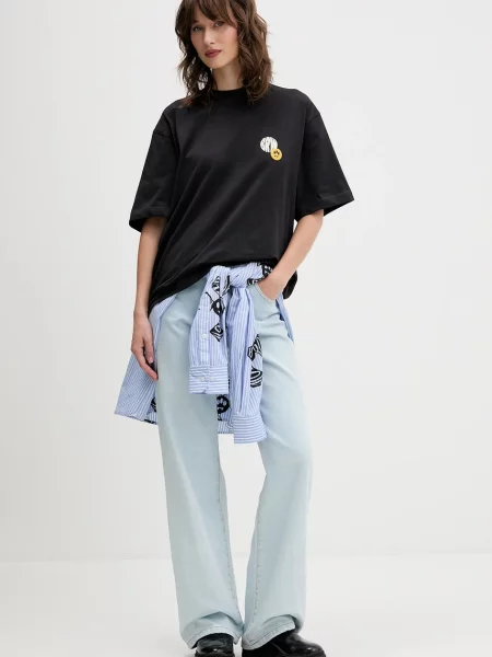 Футболка Barrow з принтом чорний