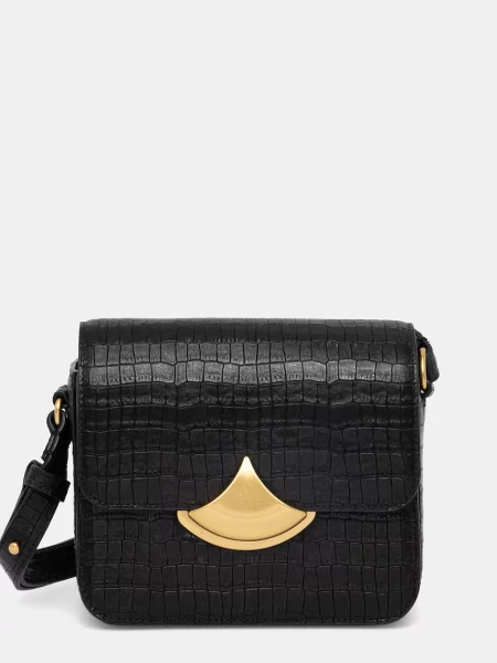 Sessun geantă de piele negru