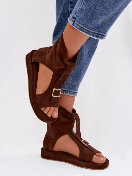 Sandály Boto bílé