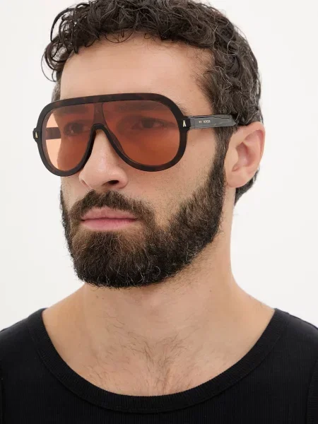 Moncler ochelari de soare SUNSETTE maro