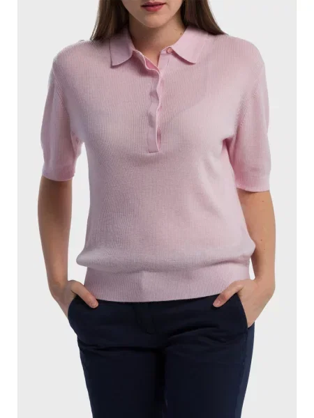 Поло Marella розовое