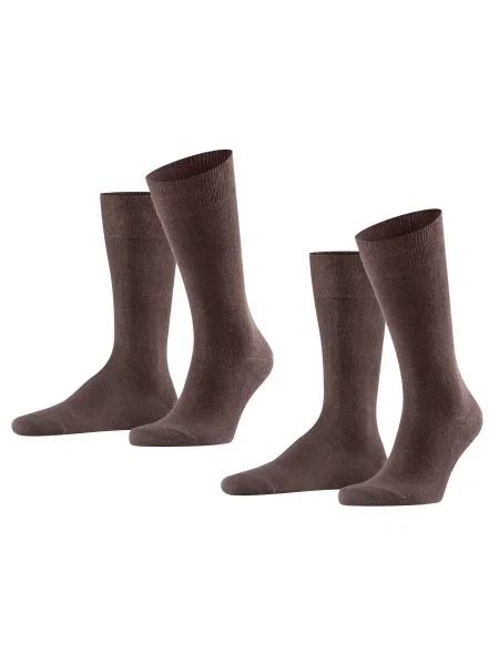 FALKE Nogavice temno rjava