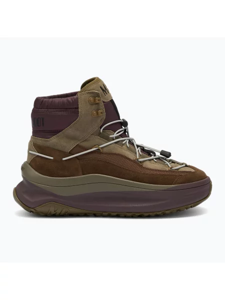 Încălțăminte pentru femei Moon Boot Xlace Mid cargo green/berry brown verde