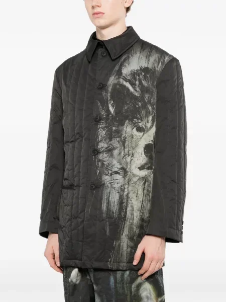 Geacă Yohji Yamamoto negru