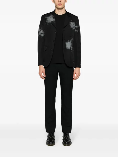 Marškinėliai Comme Des Garçons Shirt apvaliu kaklu juoda