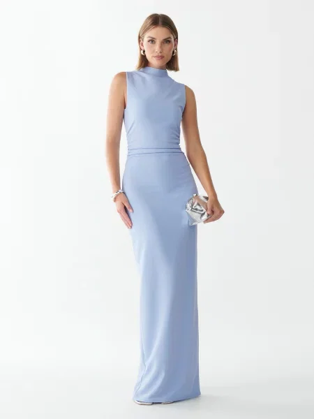 BWLDR Rochie LANA deschis albastru
