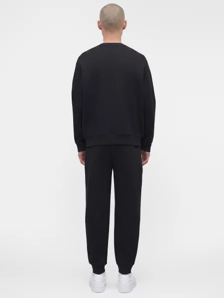 ARMANI EXCHANGE Mikina zlatá čierna