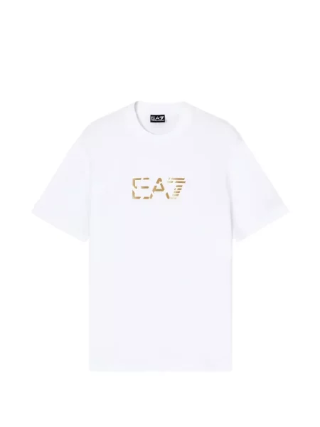 Μπλούζα Ea7 Emporio Armani με σχέδιο λευκό