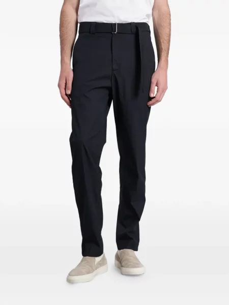 Cu centură pantaloni Low Brand albastru