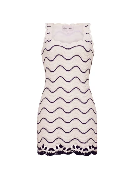 Rochie mini Cara Cara cu dungi alb