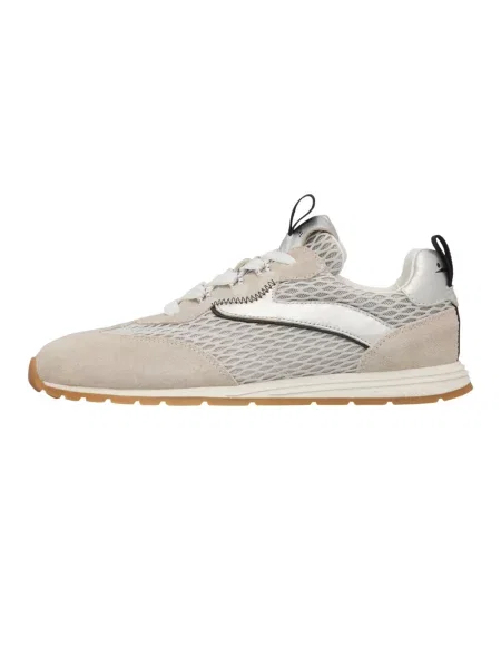 Sneakersy Voile Blanche skórzane szare