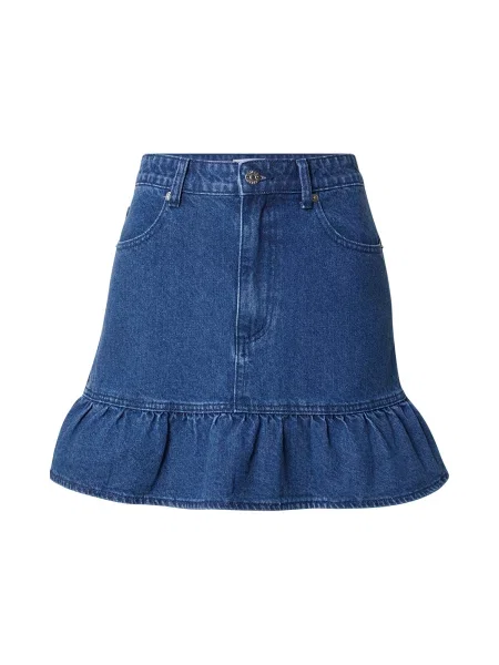 EDITED Fustă Sinah denim albastru