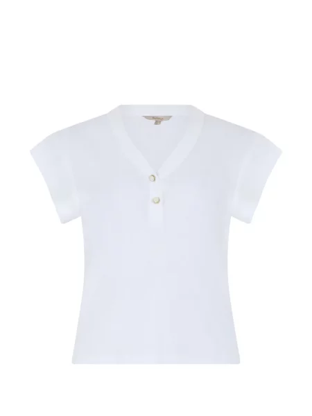 Tricou Barbour alb
