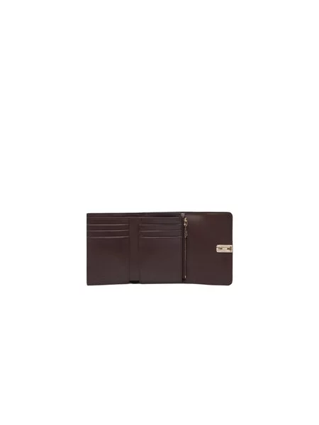 Furla Piniginė Iride S Compact ruda