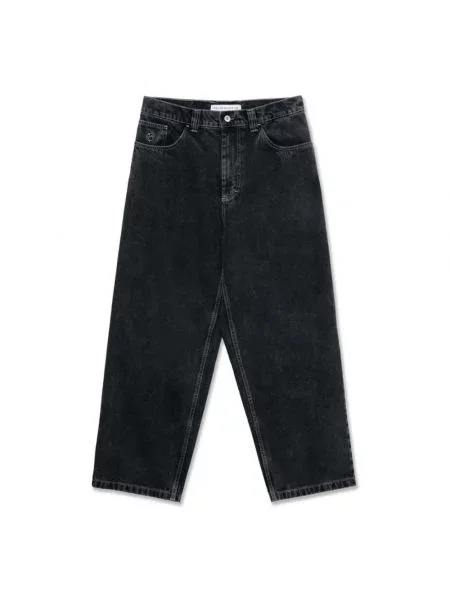 Szerokie jeansy Polar Skate Co. polarowe czarne