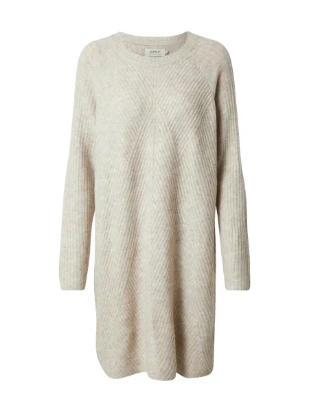 ONLY Rochie tricotat Carol piatră gri