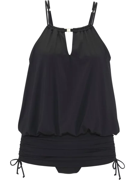 LASCANA Rochie de plajă negru