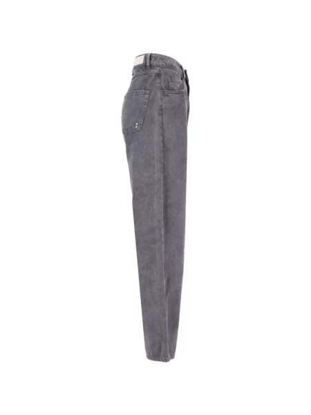 Blugi cu picior larg Icon Denim gri