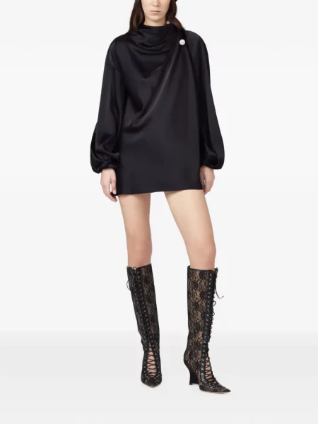Rochie mini Giuseppe Di Morabito drapată negru
