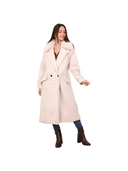 Palton La Modeuse bej