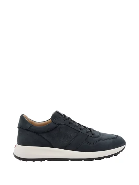Sneakerși Tod's din piele de căprioară cu buline roșu