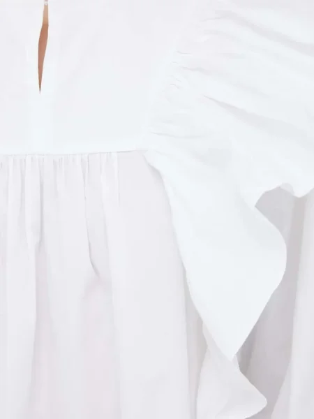 Odgovarati mini haljina Day Birger Et Mikkelsen s volanima bijela