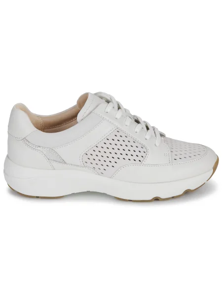 Pantofi Clarks alb