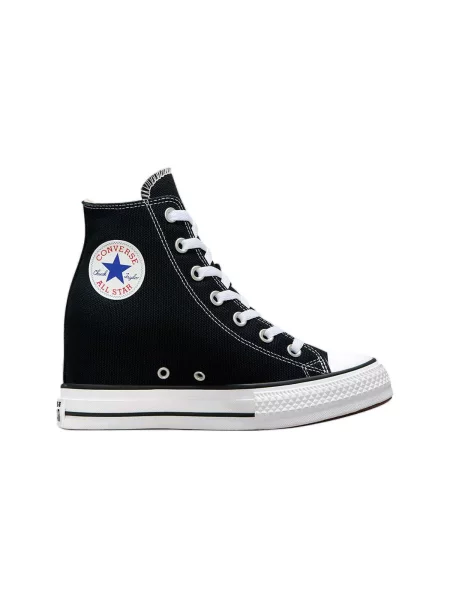 Členkové topánky Converse čierna