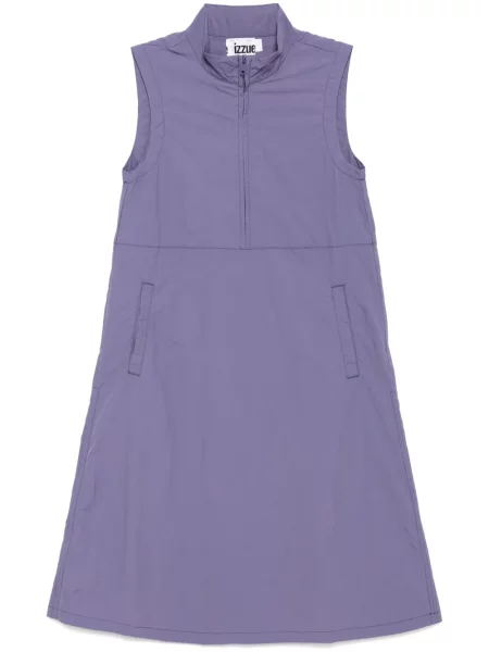 Rochie Izzue de costum de jumătate de fermoar violet