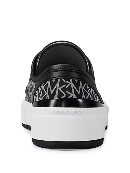 Sneakerși Michael Kors cu imagine negru