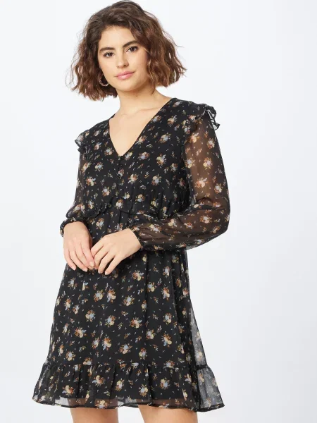 ABOUT YOU Rochie tip bluză mai multe culori / noapte albastru
