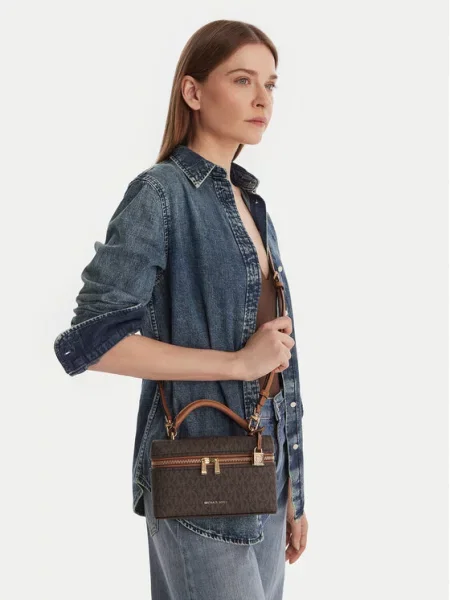 Torebka MICHAEL Michael Kors brązowa