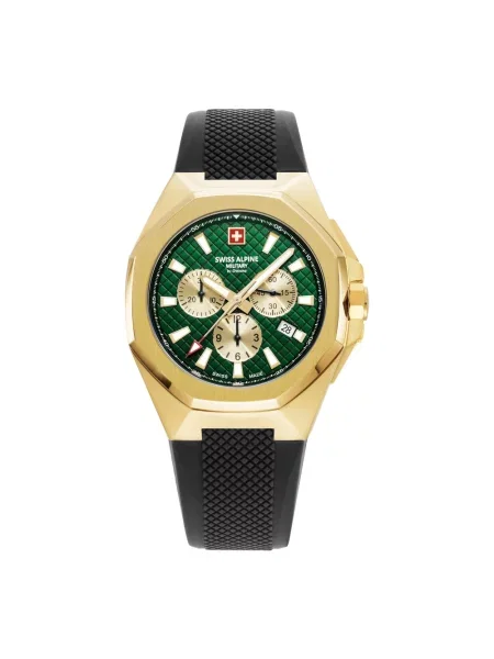 Lniany zegarek Swiss Alpine Military niebieski