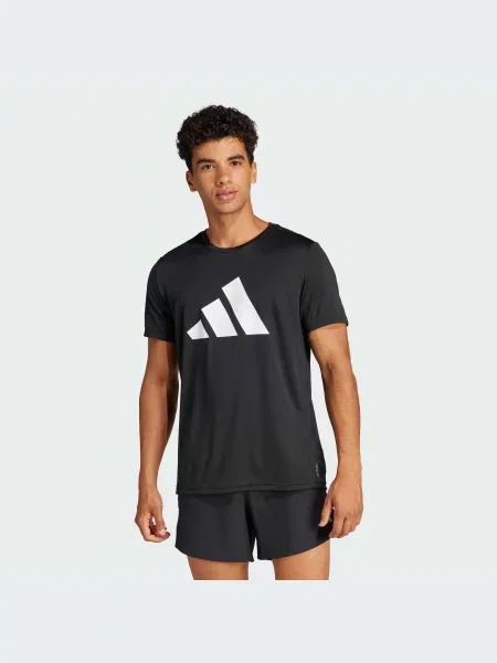 Adidas Футболка спортивна Перероблений чорний