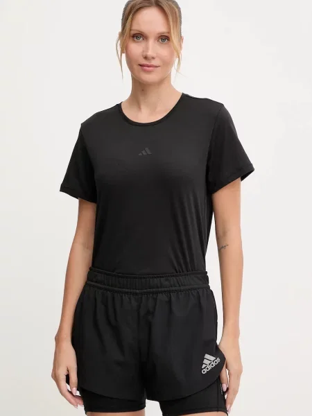Tričko na jógu adidas Performance Motion černá
