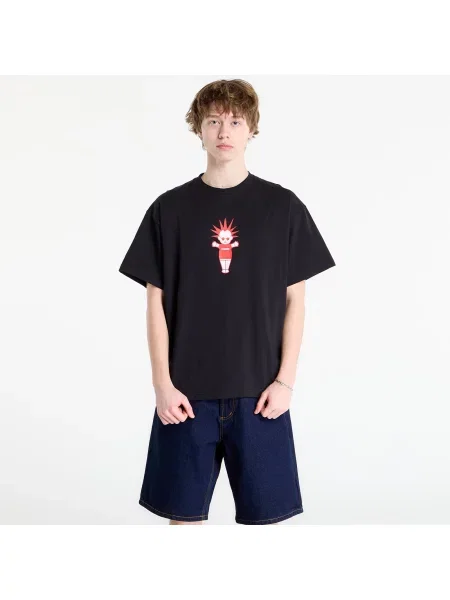 Velké tričko Pleasures černé