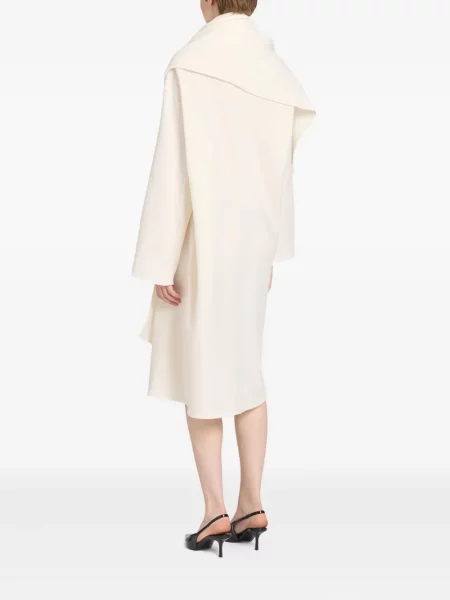 Płaszcz Ports 1961 drapowany biały