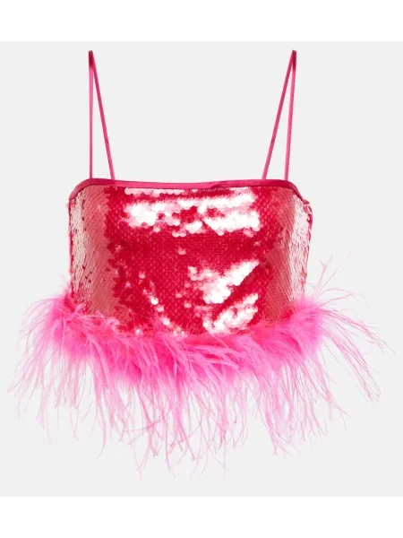 Top Giuseppe Di Morabito o krotszym kroju różowy