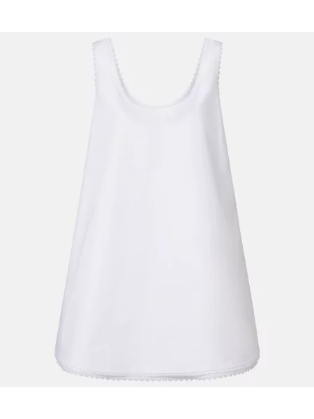 Rochie Róhe din dantelă alb
